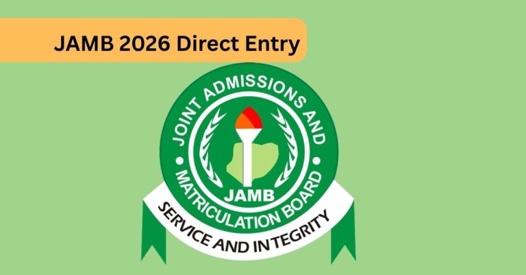 JAMB 2026 Direct Entry